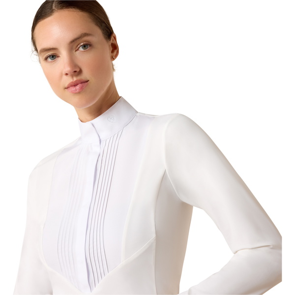 2026 Ariat Dames Solveil Show Shirt 10071384 - White
